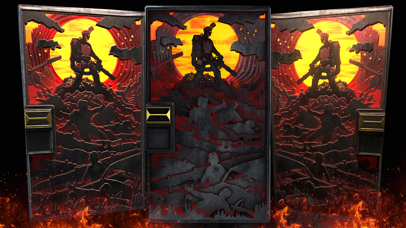 Shadowborn Sheet Metal Door