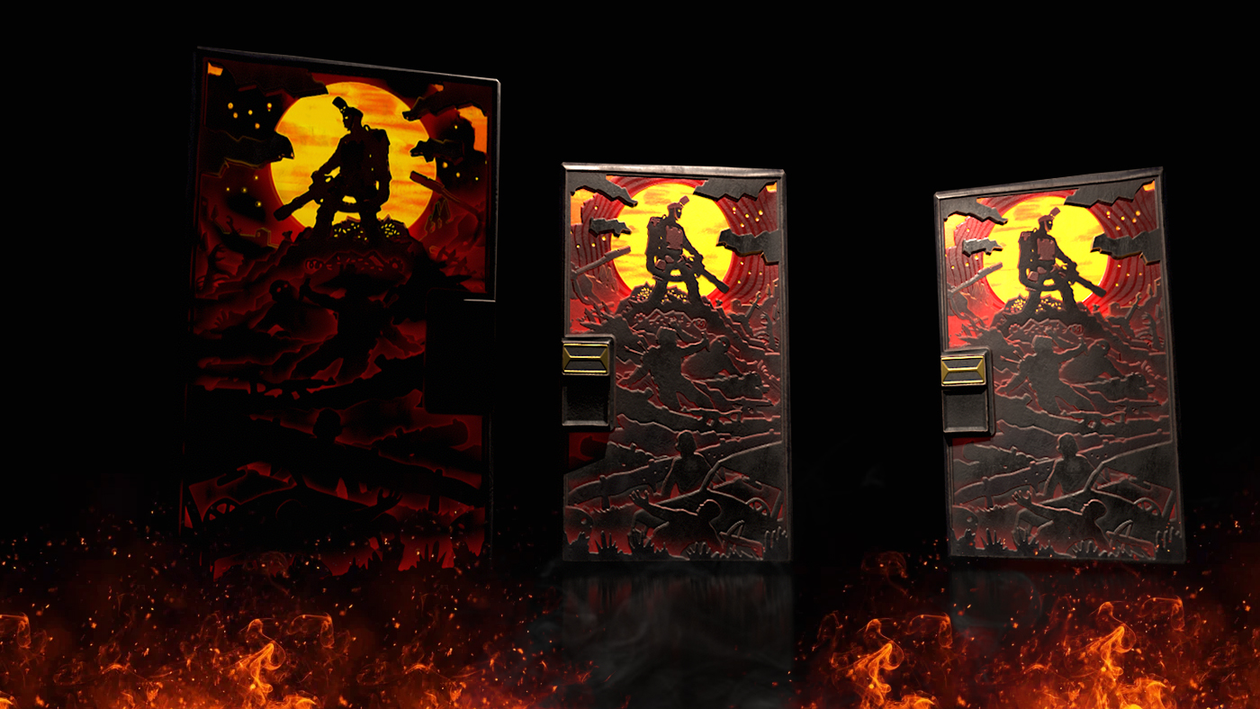 Shadowborn Sheet Metal Door