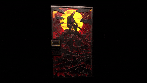 Shadowborn Sheet Metal Door