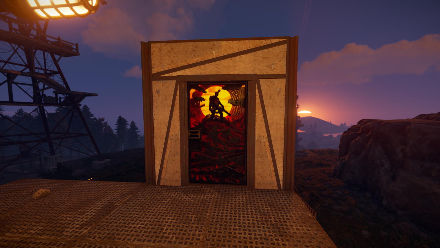 Shadowborn Sheet Metal Door