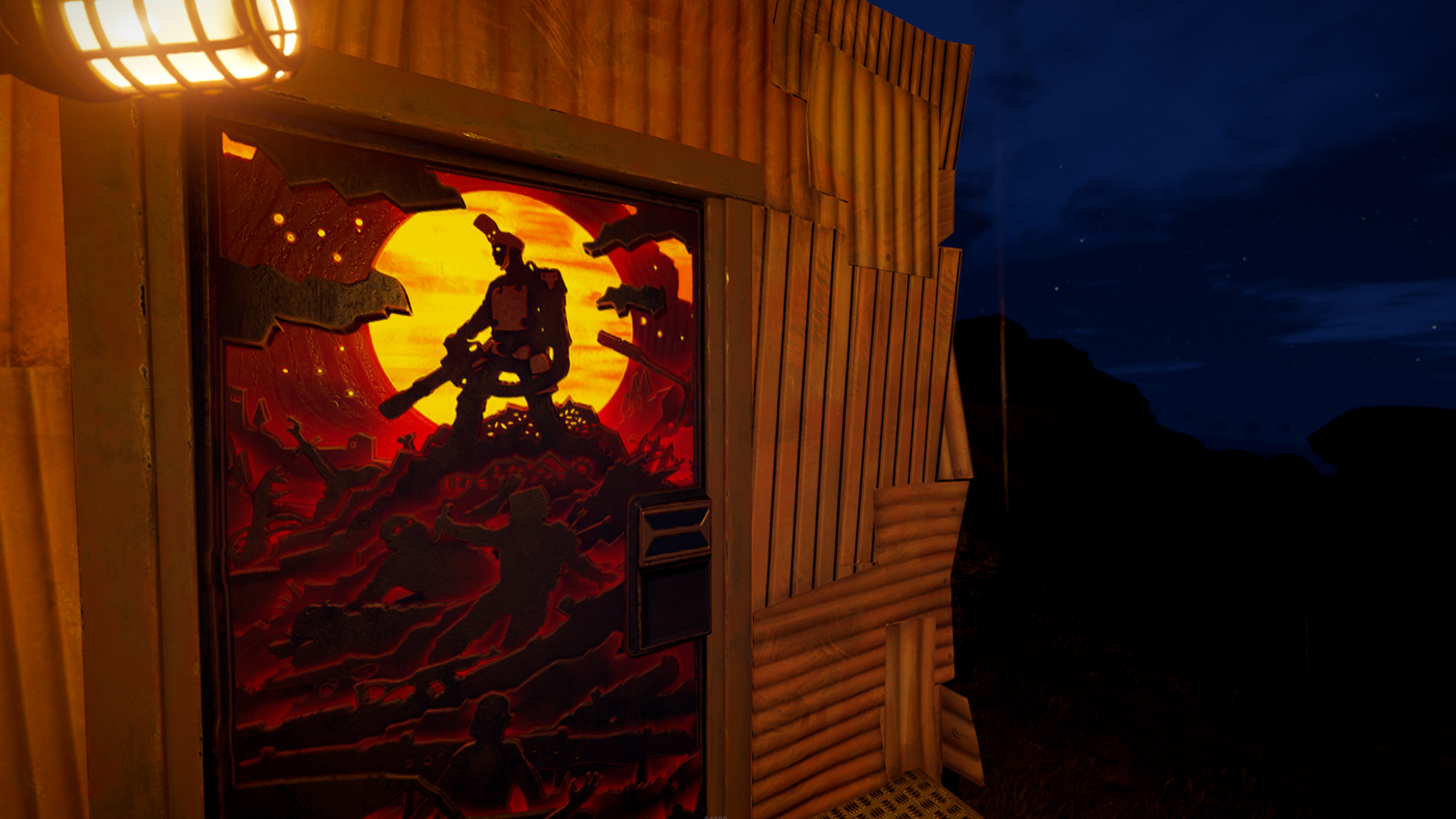 Shadowborn Sheet Metal Door