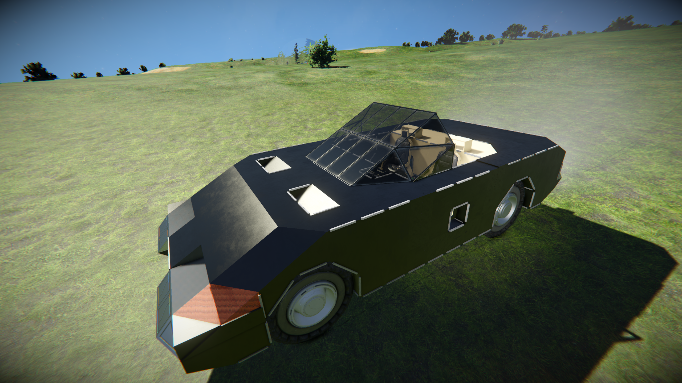 SMR Monaco Spider black sport car preview