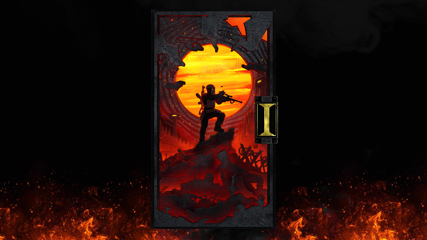 Shadowborn Armored Door