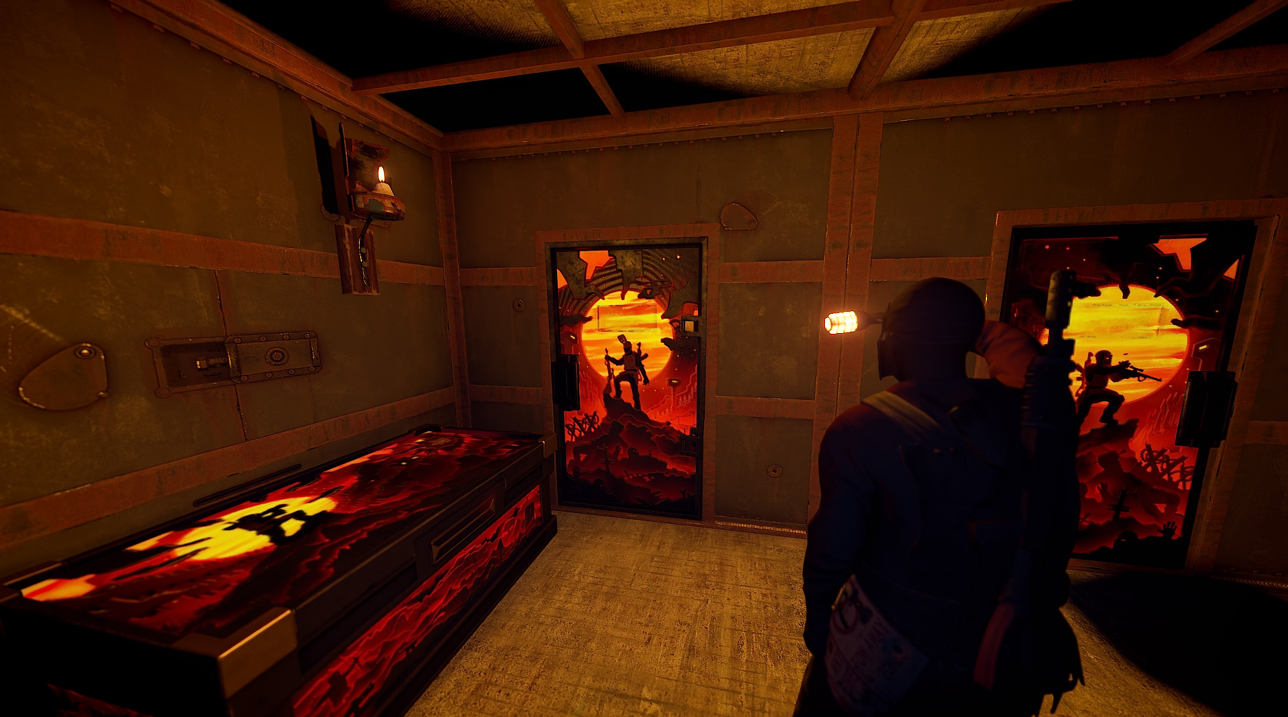 Shadowborn Armored Door