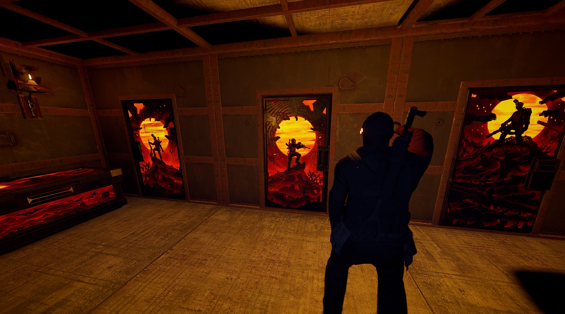 Shadowborn Armored Door