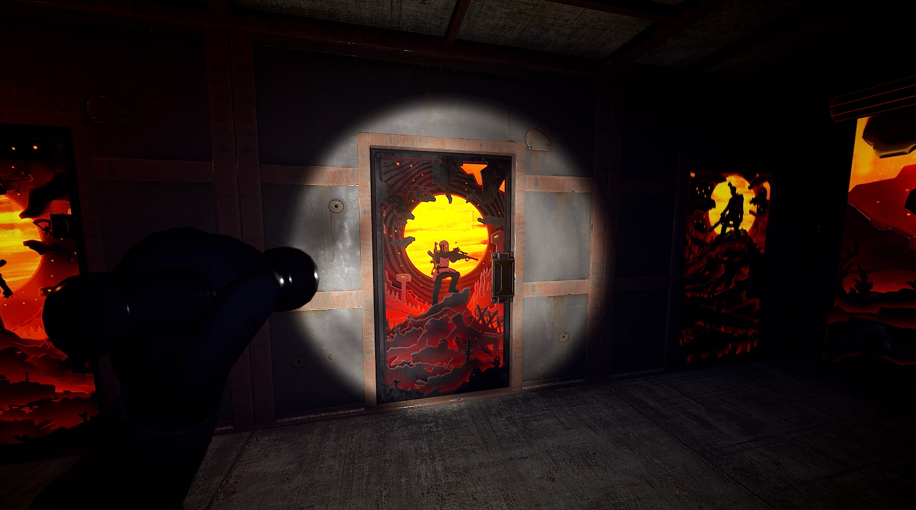Shadowborn Armored Door