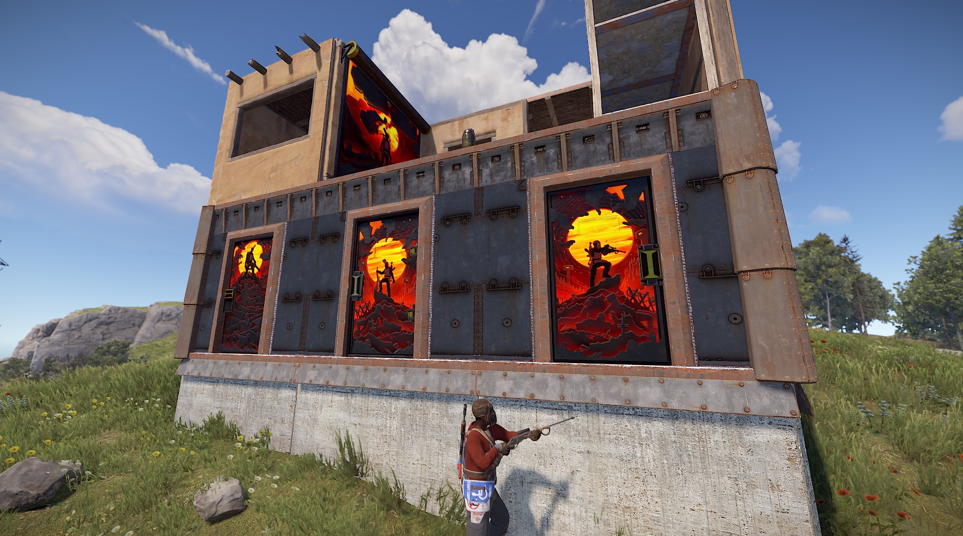 Shadowborn Armored Door