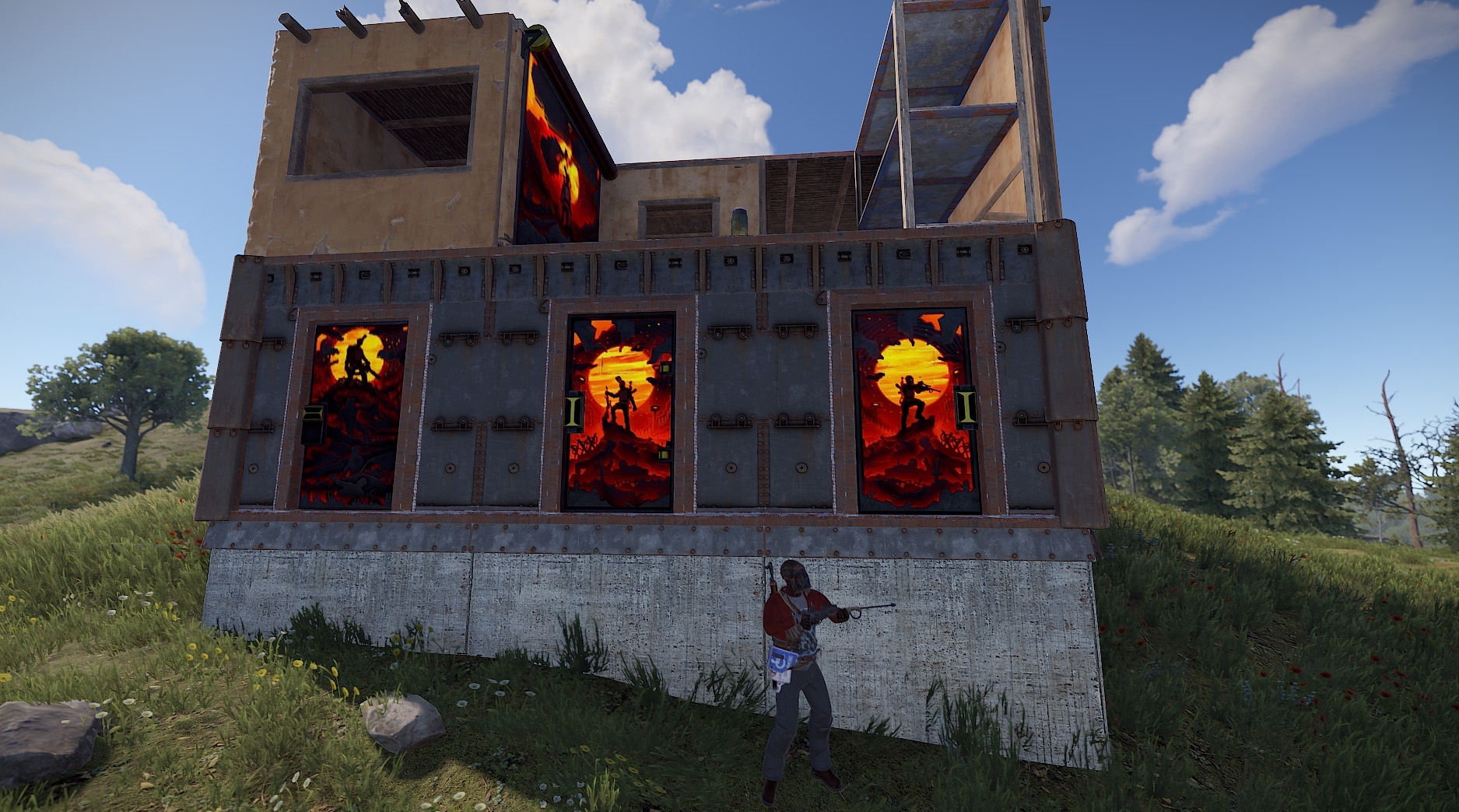 Shadowborn Armored Door