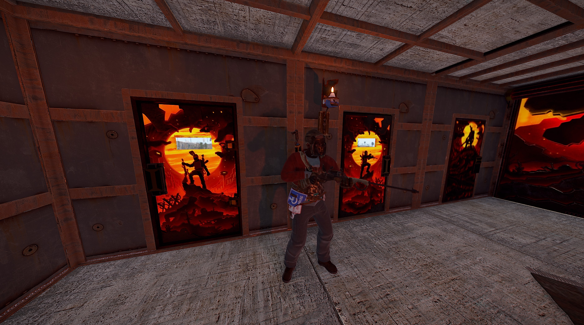 Shadowborn Armored Door