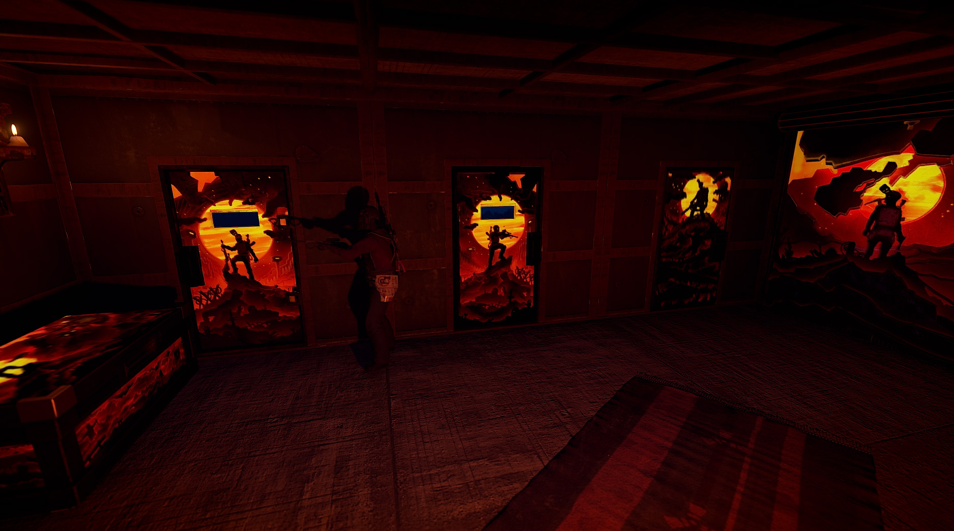Shadowborn Armored Door