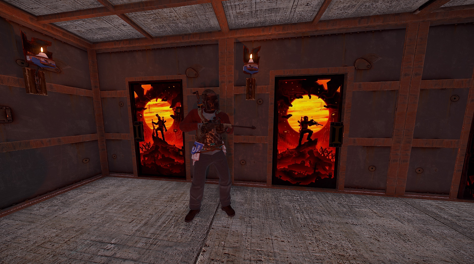 Shadowborn Armored Door