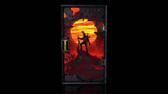 Shadowborn Armored Door