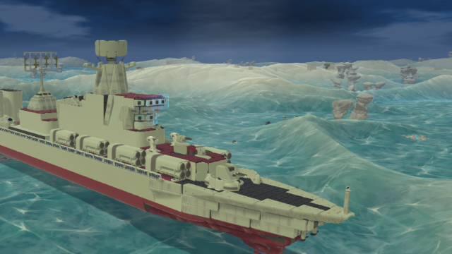 War Ship Cruiser 116