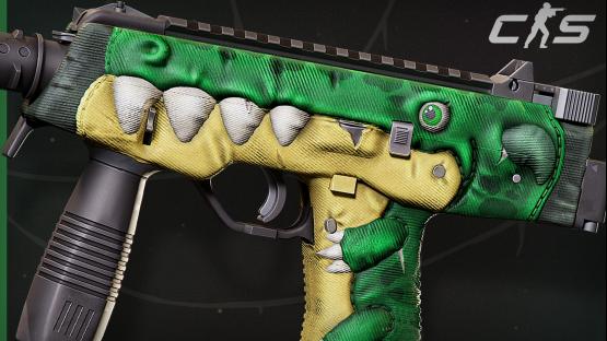 MP-9 | Dinosaur (Green)