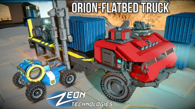 Orion-Flatbed Truck (Fix Errors)