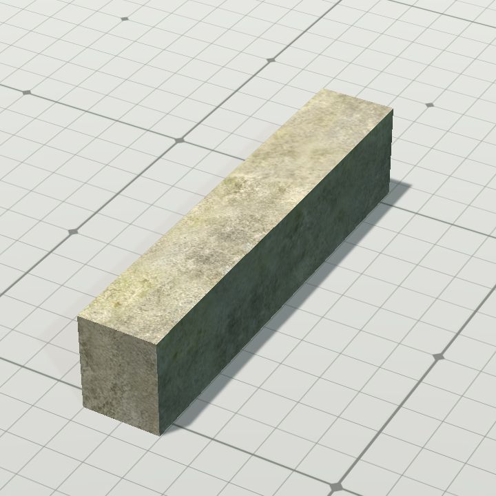 Stone floor side
