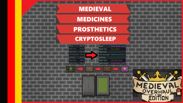 Medieval Medicines Medieval Overhaul Edition Deutsch