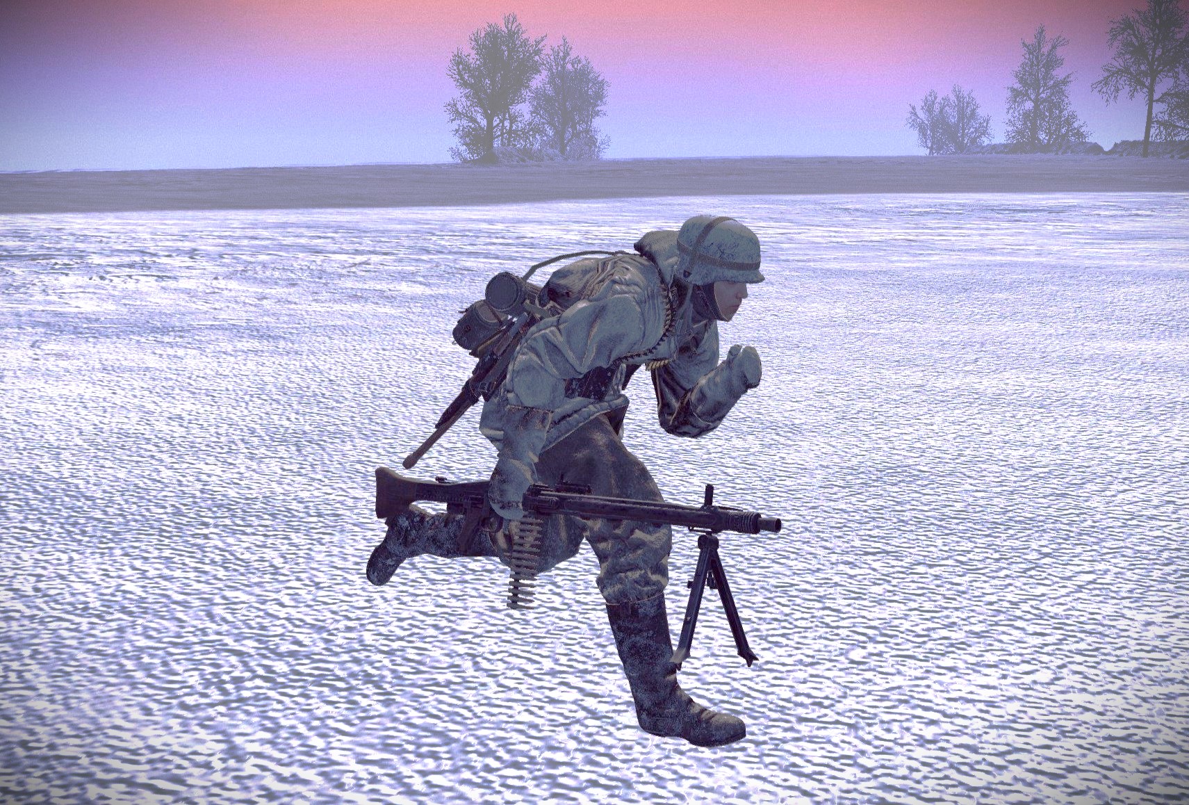 Running animation of Assault Squad 2(Outdate)