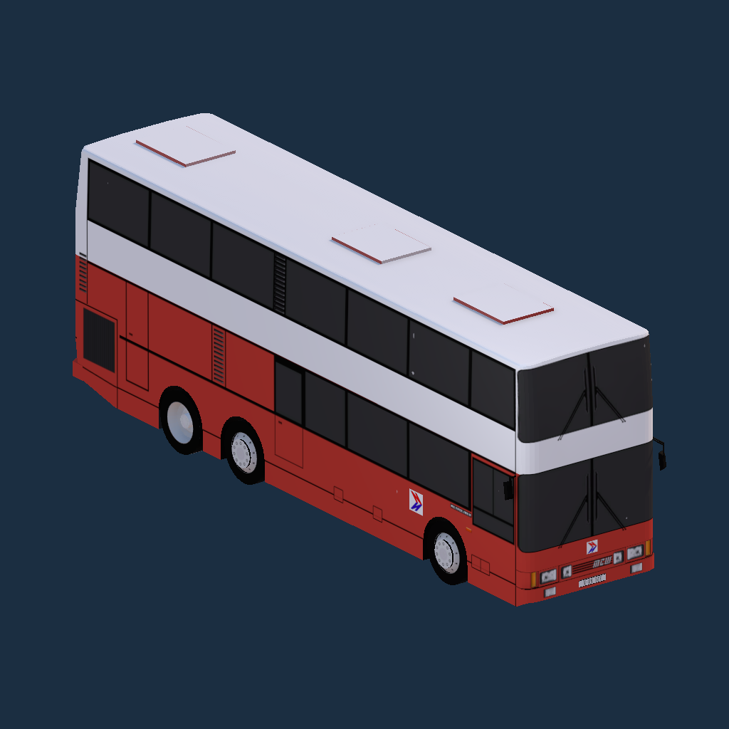 Metroliner DR130 - NBC Poppy Red (Dual-Purpose)