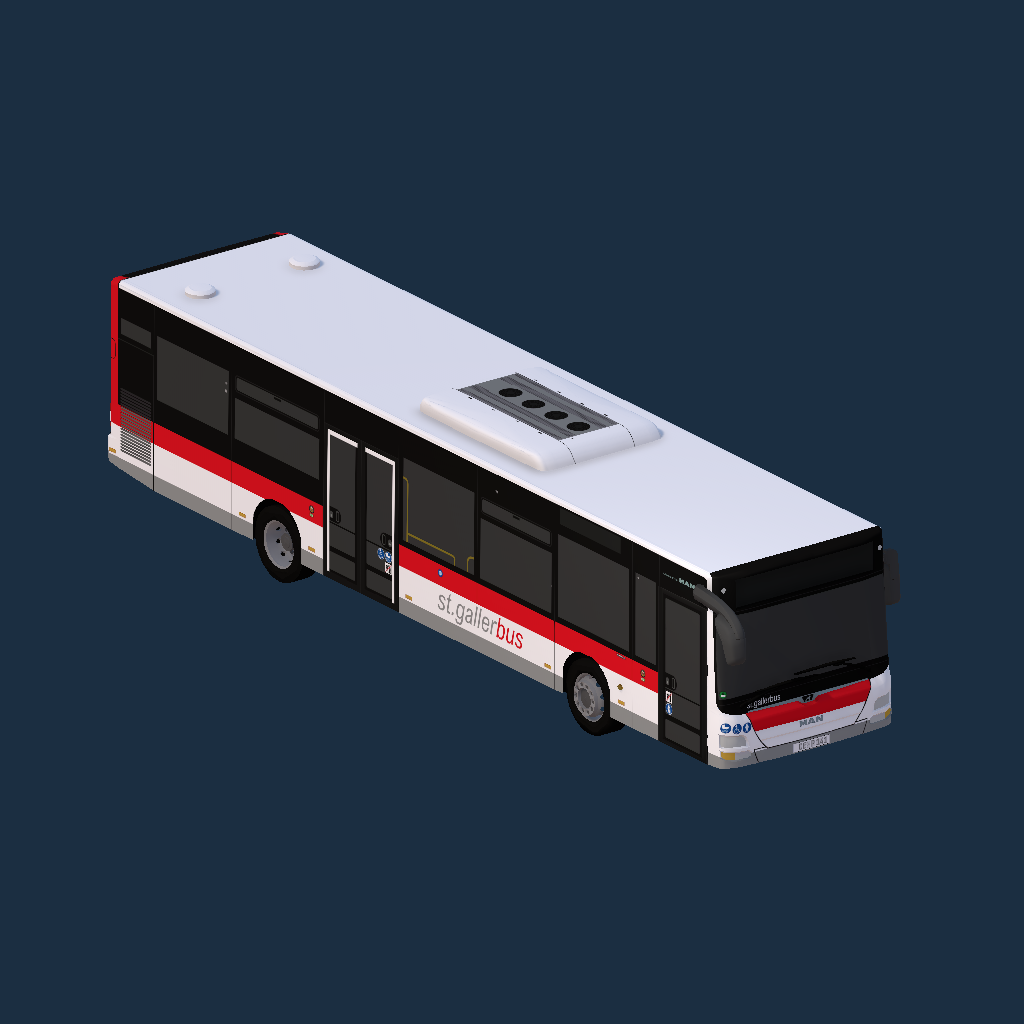 VBSG - Verkehrsbetriebe St. Gallen - MAN Lion's City Ü A20