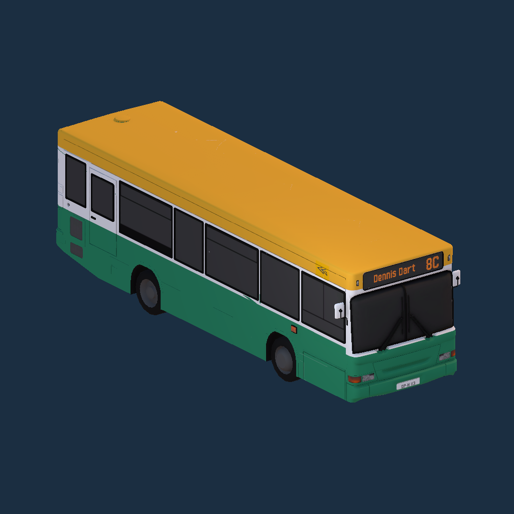 Dennis Dart MPD 8.8m - Greater Glasgow PTE
