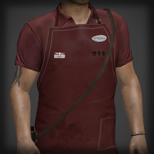 Store Clerk Ellis: Red Polo