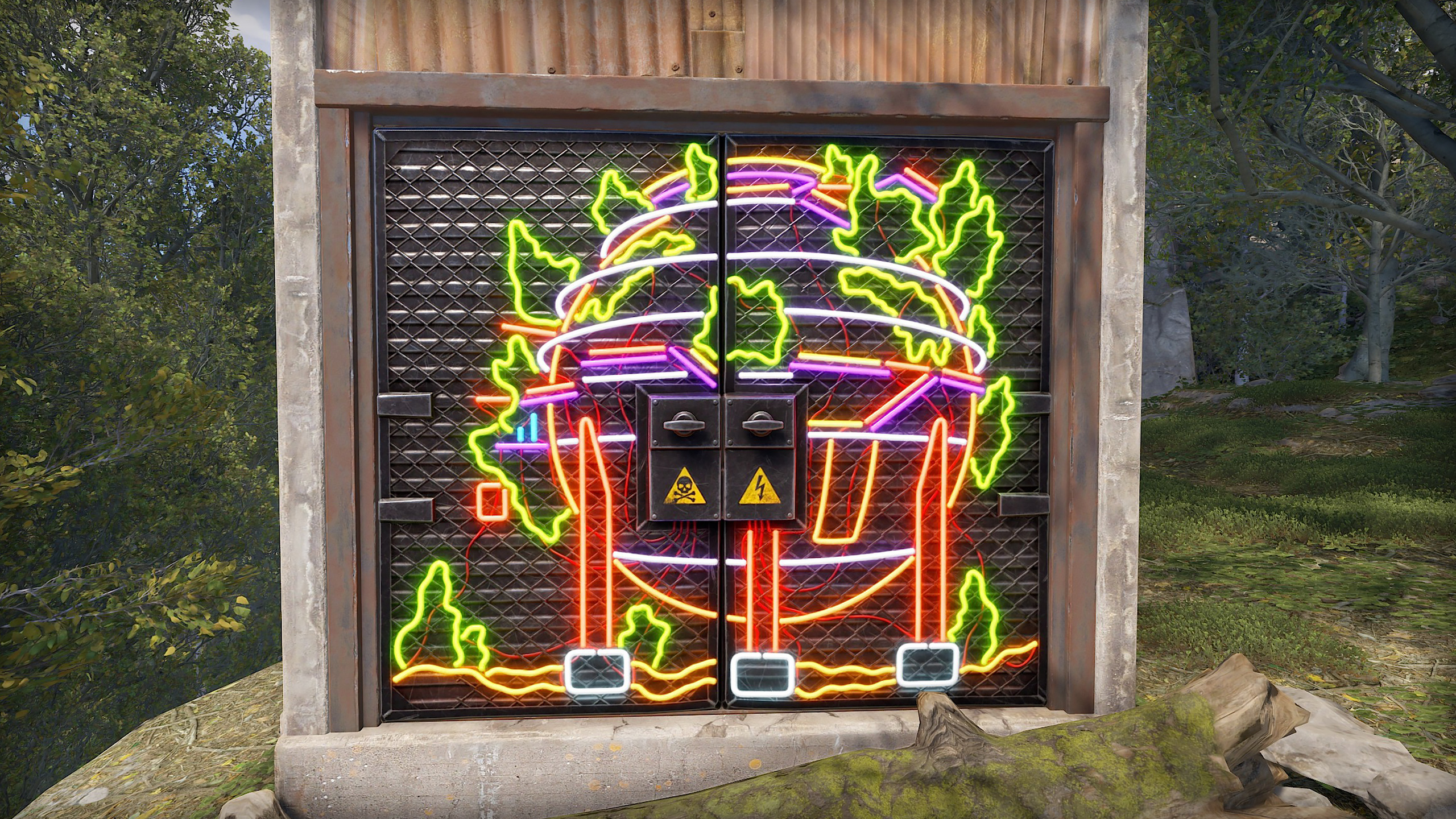 Neon Dome Double Door