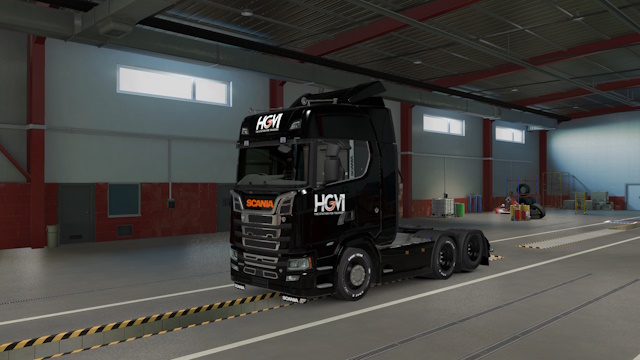 HGV1 Scania S High Roof Truck Skin