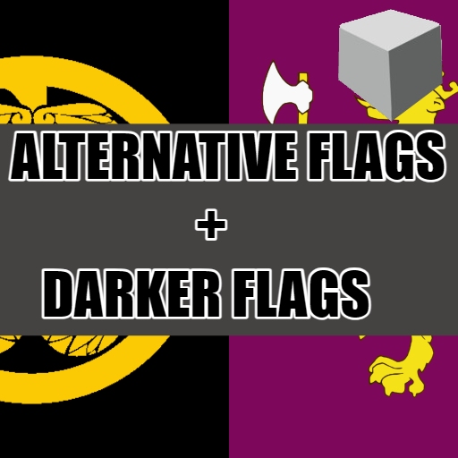 Vanilla Alternative Flags + Darker Flags