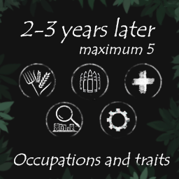 2-3 years later (Occupations and traits) – Project Zomboid Mod