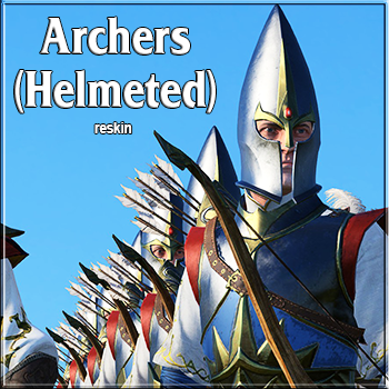 Cataph's High Elf Archers (Helmeted) - reskin [It Works in 8.1]