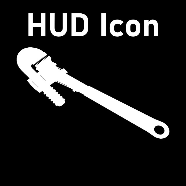 Bioshock - Pipe Wrench HUD Icon (Crowbar)
