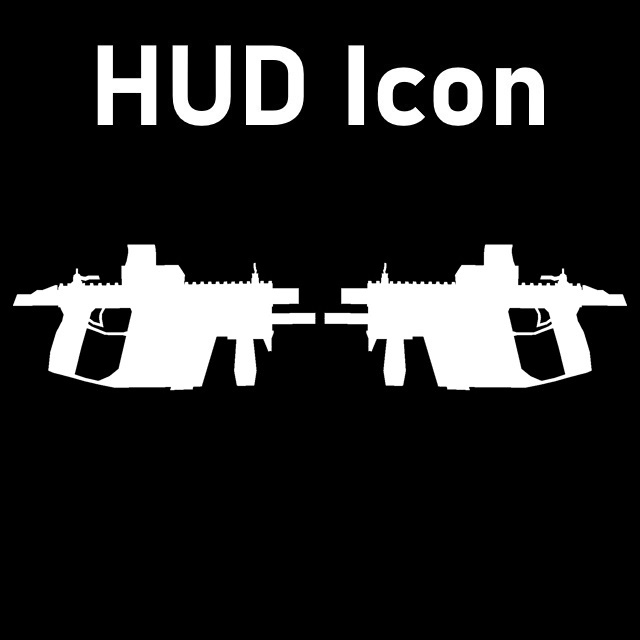 Counter-Strike Online - Dual Kriss HUD Icon (Silenced SMG)

