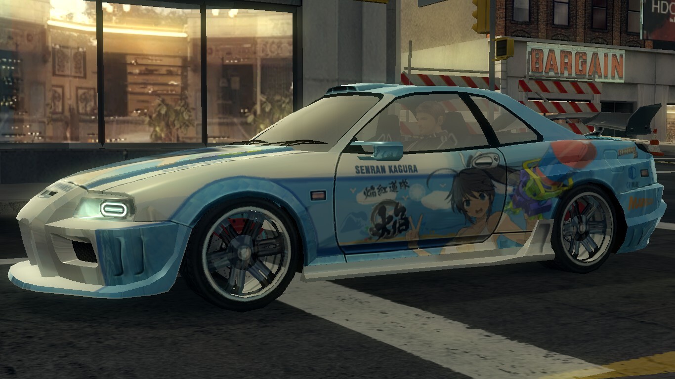 Sunray Senran Kagura PBS Homura itasha Livery