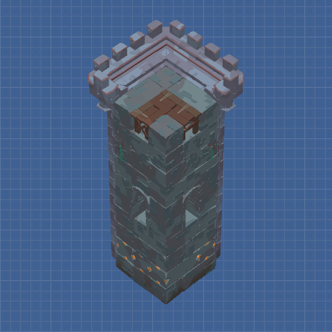 4X4 bastion outer corner