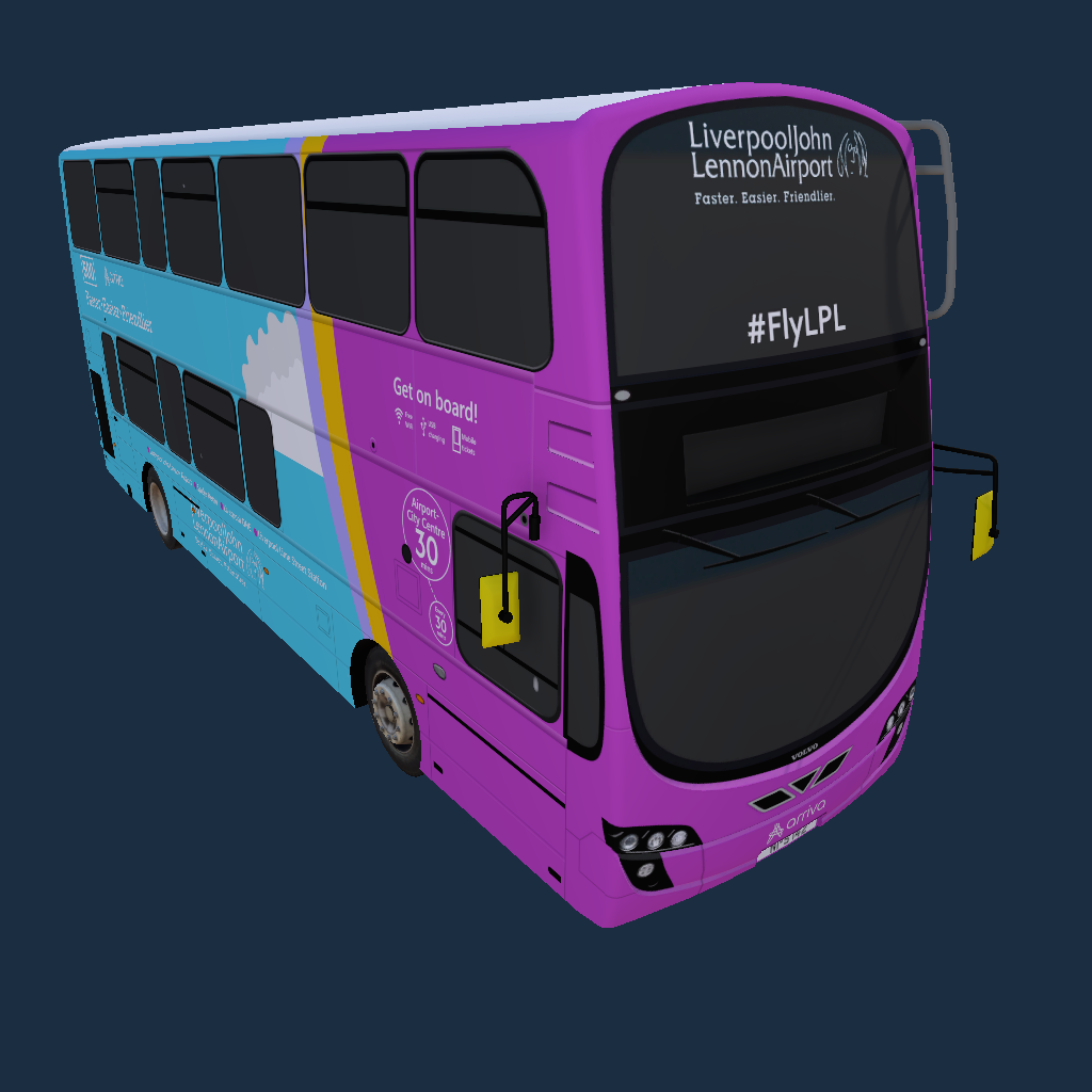 Arriva Merseyside 500 Branded Gemini 2 DB300
