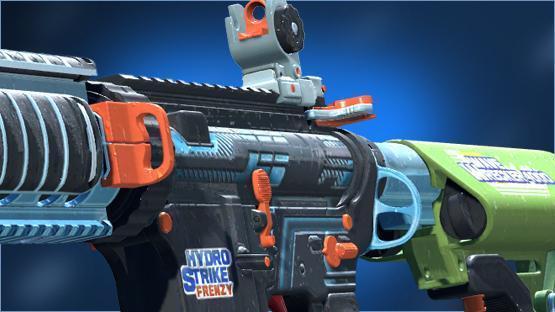M4a4 | Hydro Strike | Gray - Green Stock (Reworked PBR)