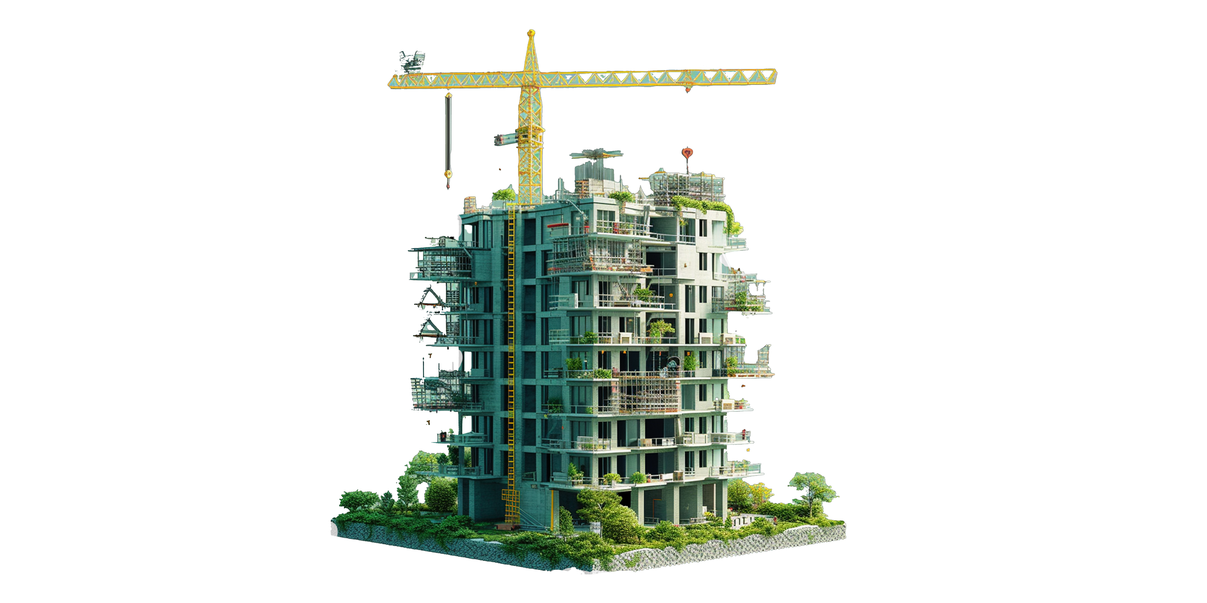 Construction Site Building