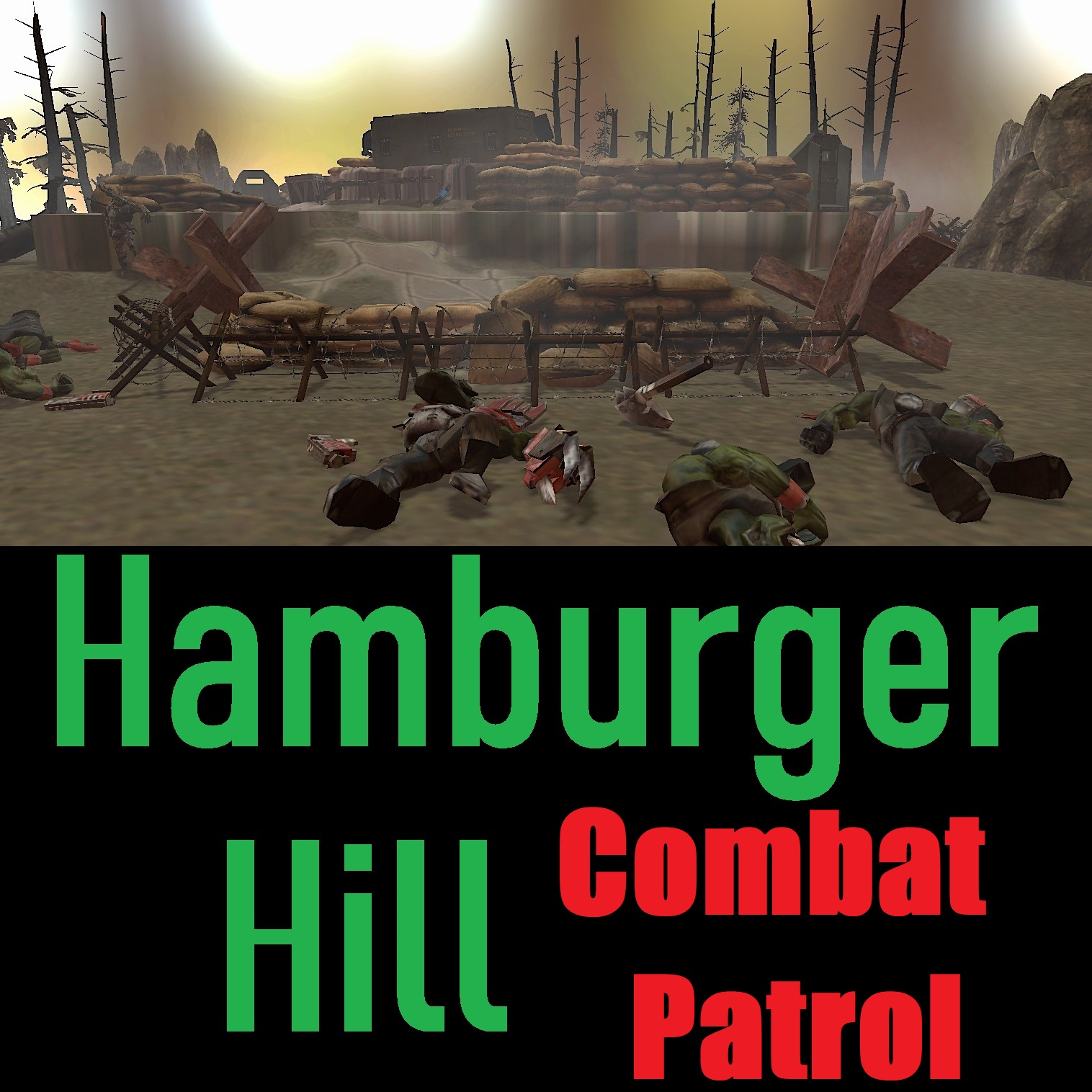 40k Combat Patrol (10th Ed.) Map: Hamburger Hill