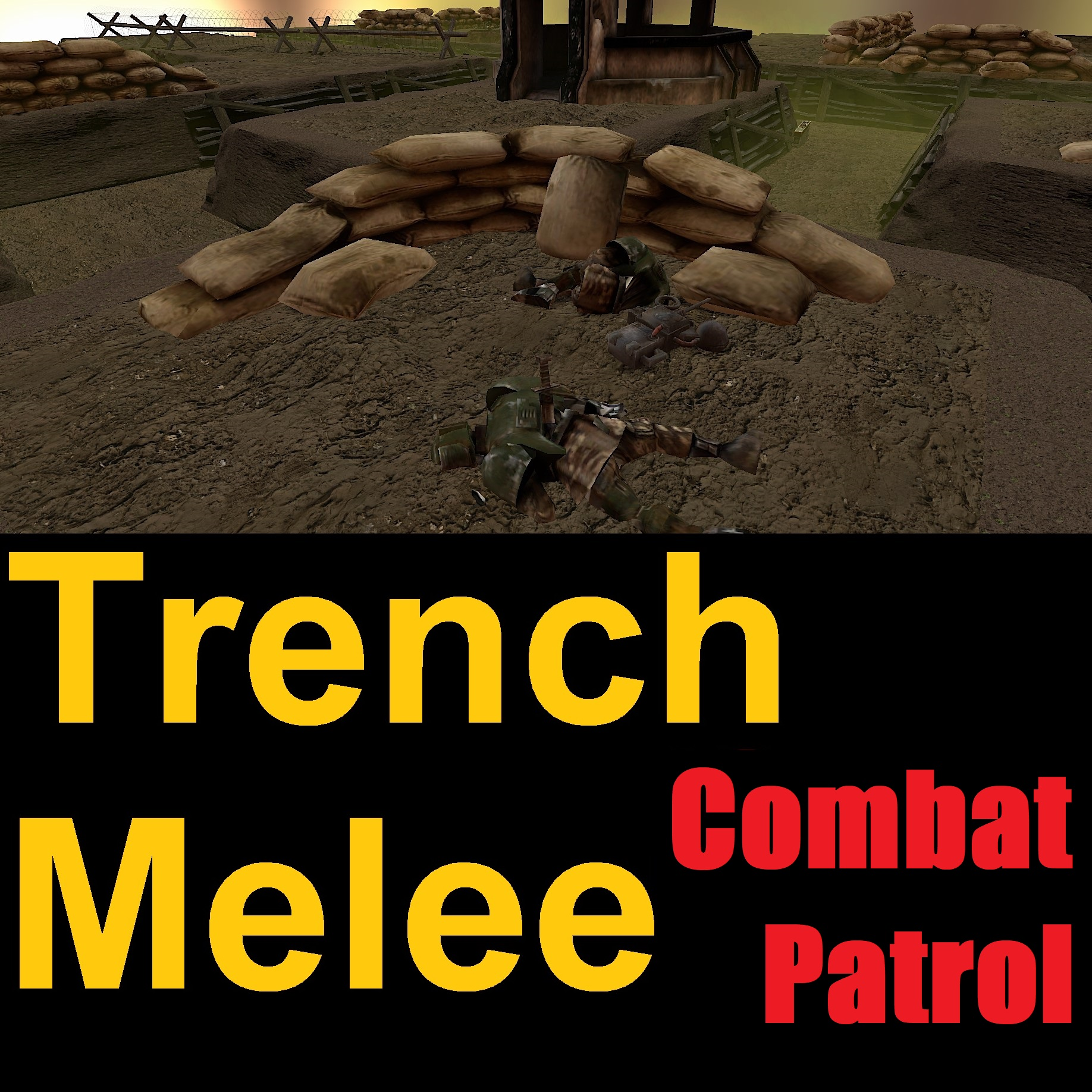 40k Combat Patrol (10th Ed.) Map: Trench Melee