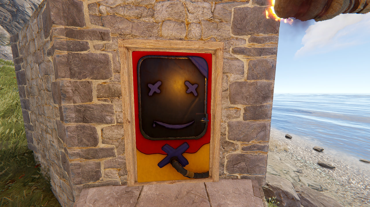 Hazzy Sheet Metal Door