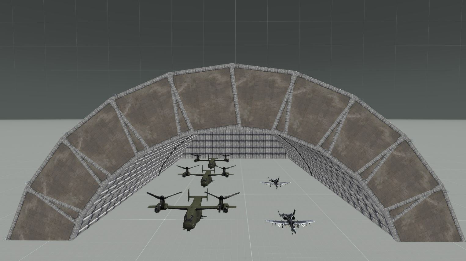 Blast Resistant Hangar
