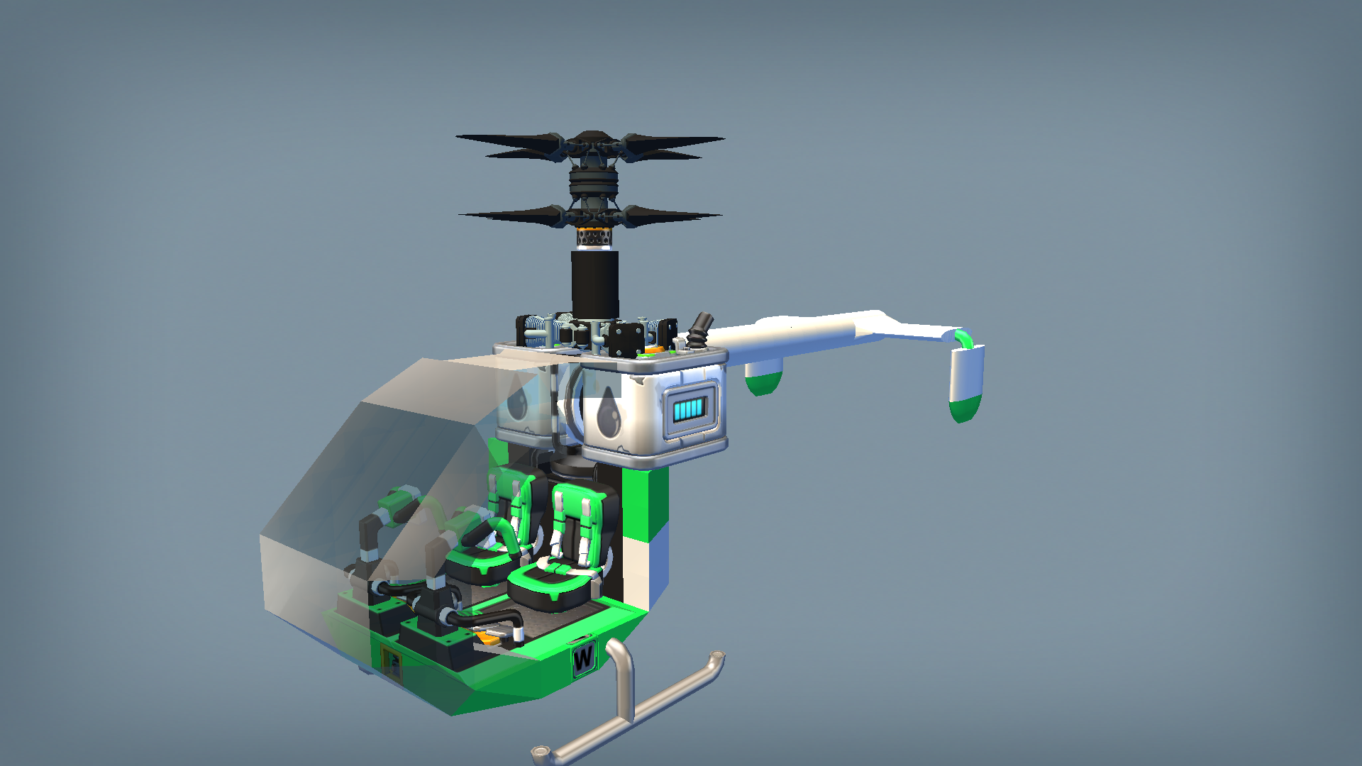 Helicopter Fant mod