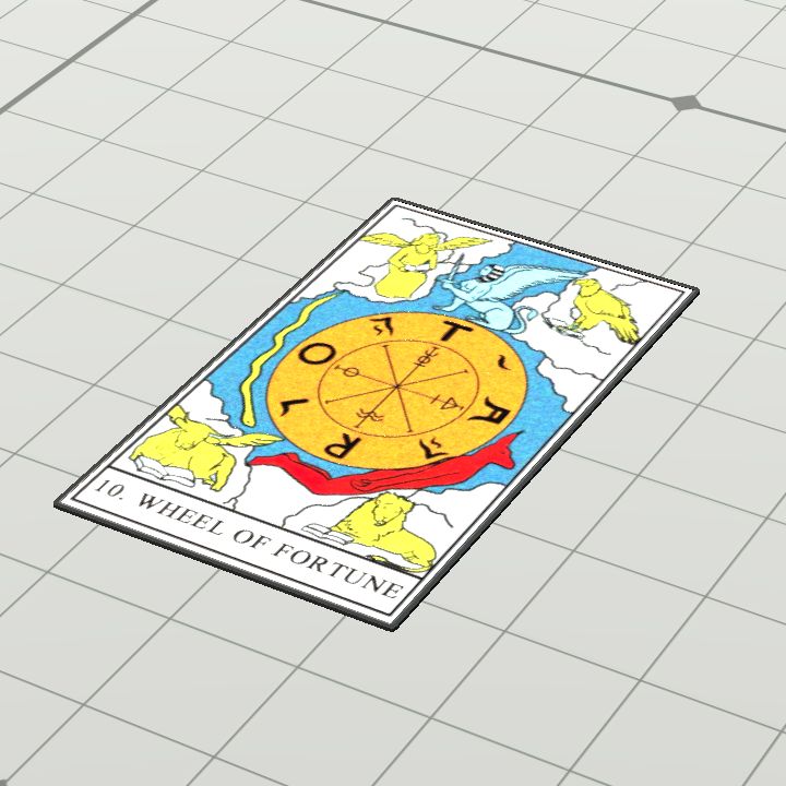 Tarot Wheel of Fortune