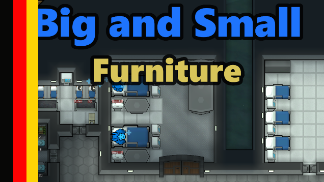 Big and Small Furniture Deutsch mod preview for RimWorld