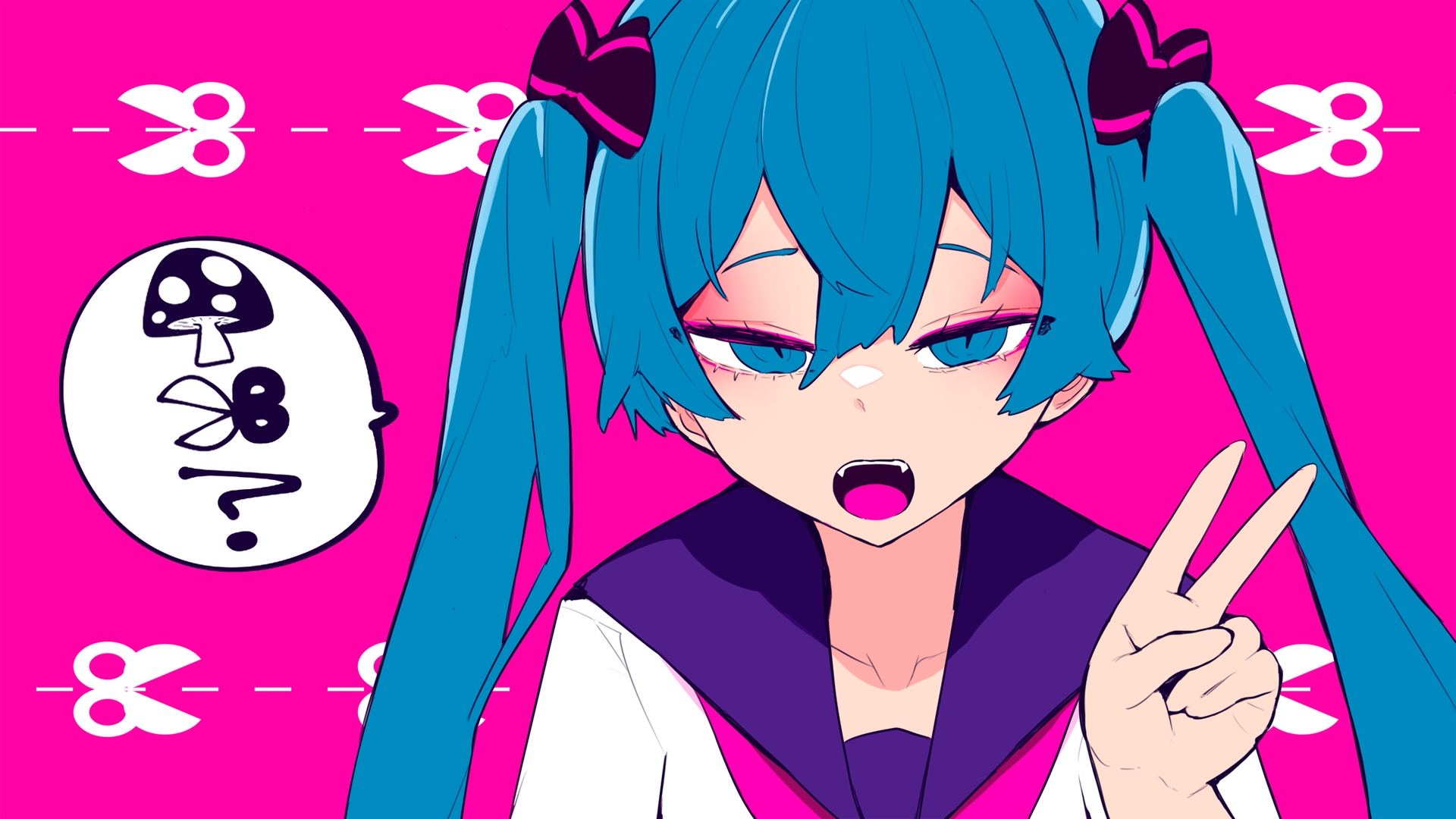 cosMo@BousouP feat. Otomachi Una, Hatsune Miku - KINOKO on my head!!