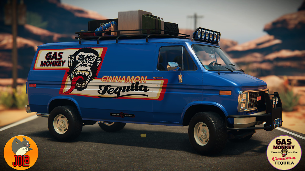 Livery Bolt Cargo - Gas Monkey Cinnamon Tequila