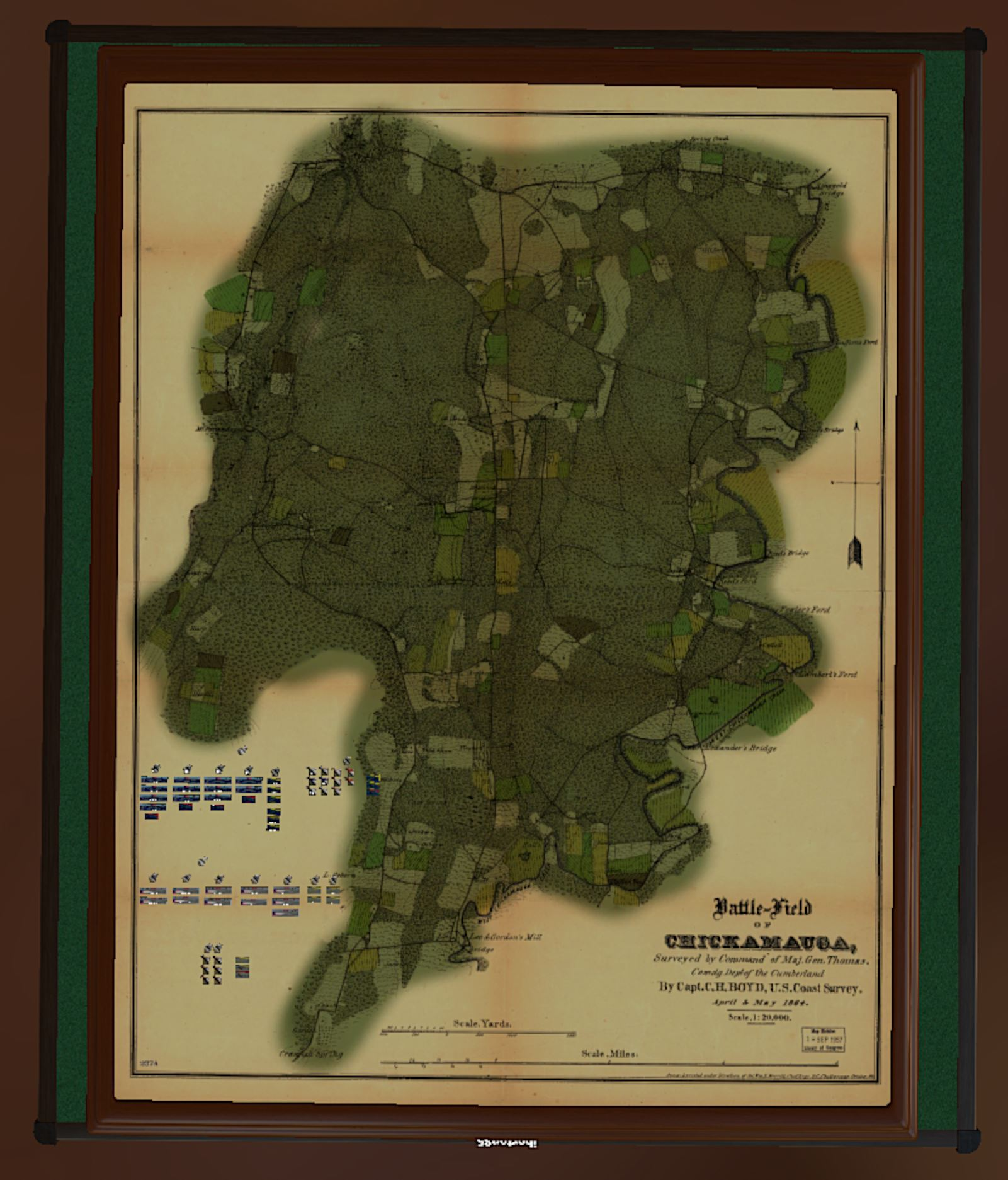 Battle of Chickamauga Kriegsspiel