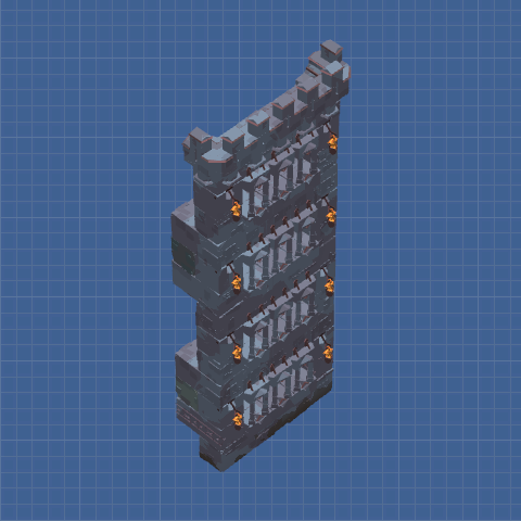 Person's Modular Forts - Windowed "L" Endcap