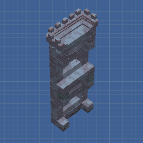Person's Modular Forts - Windowed "R" Endcap